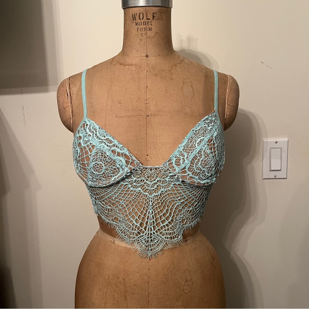For Love & Lemons Bat Your Lashes Skivvies Bralette